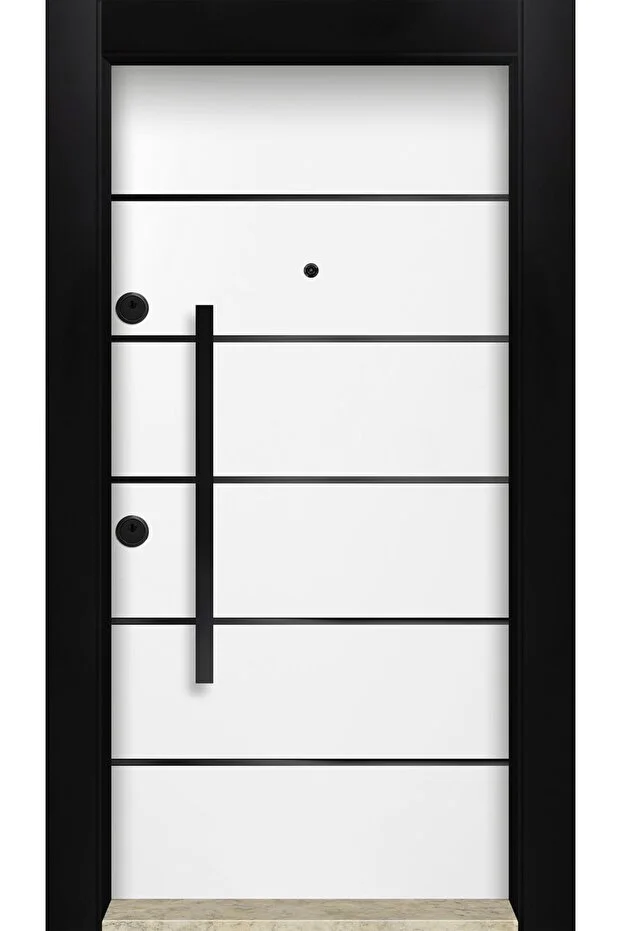 DORTURK ÇELİK KAPI SİSTEMLERİ Dış Iklim Kapısı, Yağmura Güneşe Dayanıklı Çelik Kapı Sağ 12